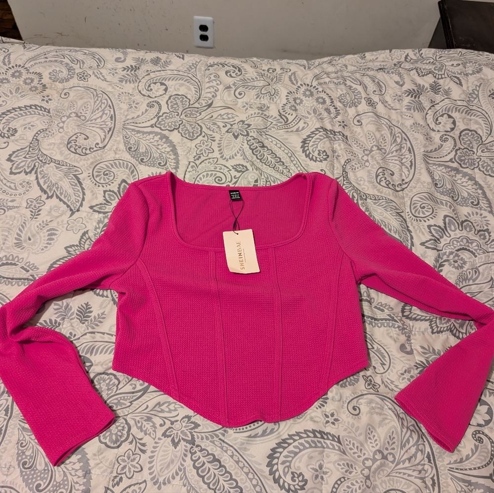 SHEIN Asymmetrical Top